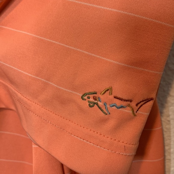 GREG NORMAN ML75 Microlux Stripe Polo M - Picture 4 of 4